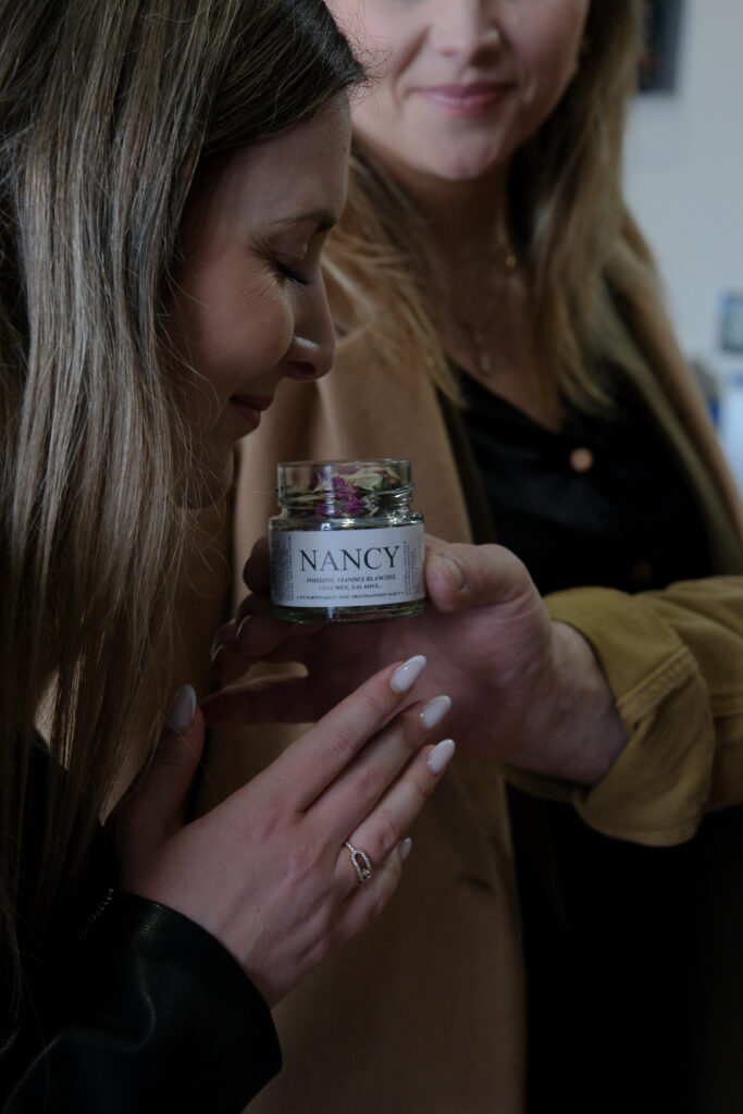 sentir le mélange d'épices