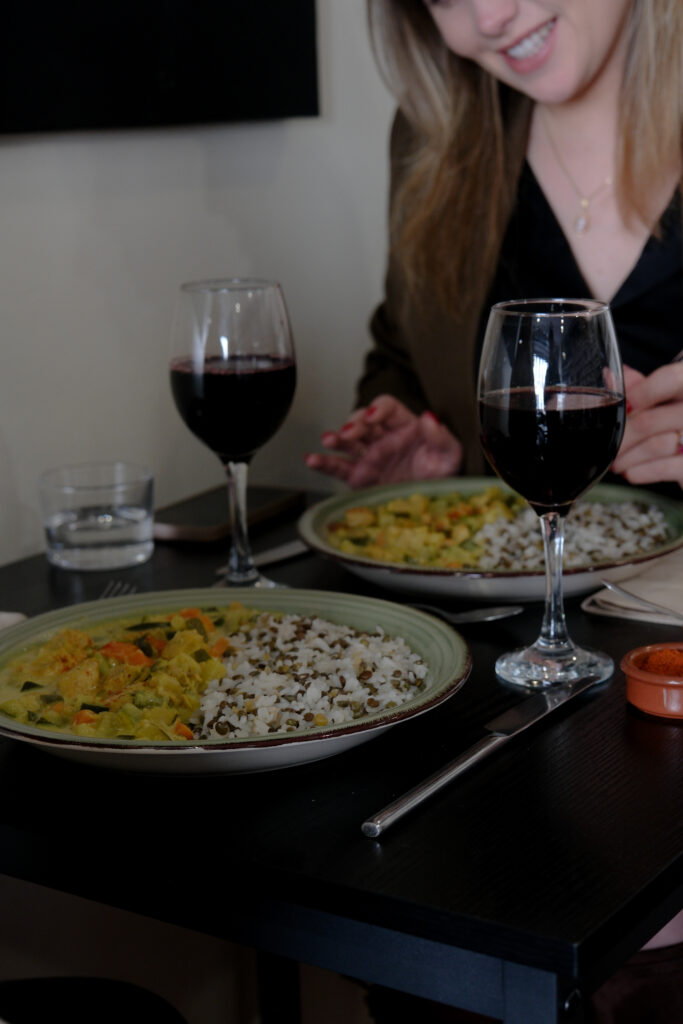 dégustation des plats chez l'artisan épicier à Nancy