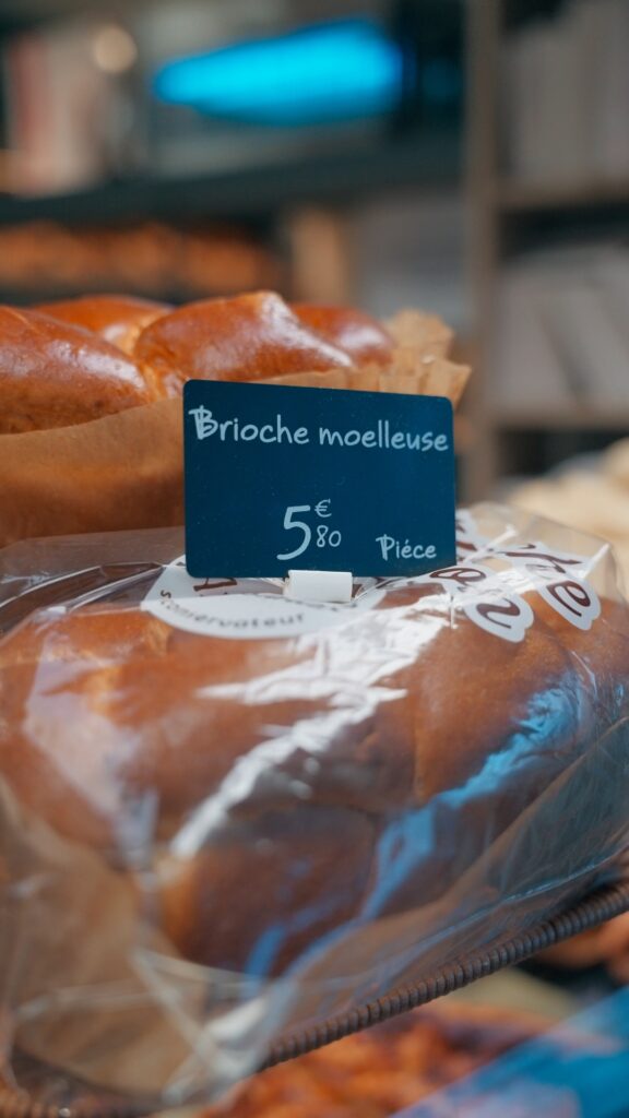 Une brioche de la boulangerie Aux Gourmandises de Laurette