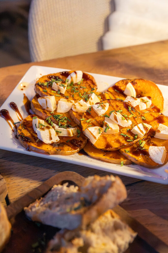 La courge rôtie au chèvre d'Epicurià à Argeles-sur-Mer