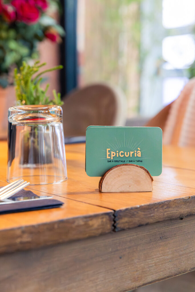 Une table d'Epicurià à Argeles-sur-Mer