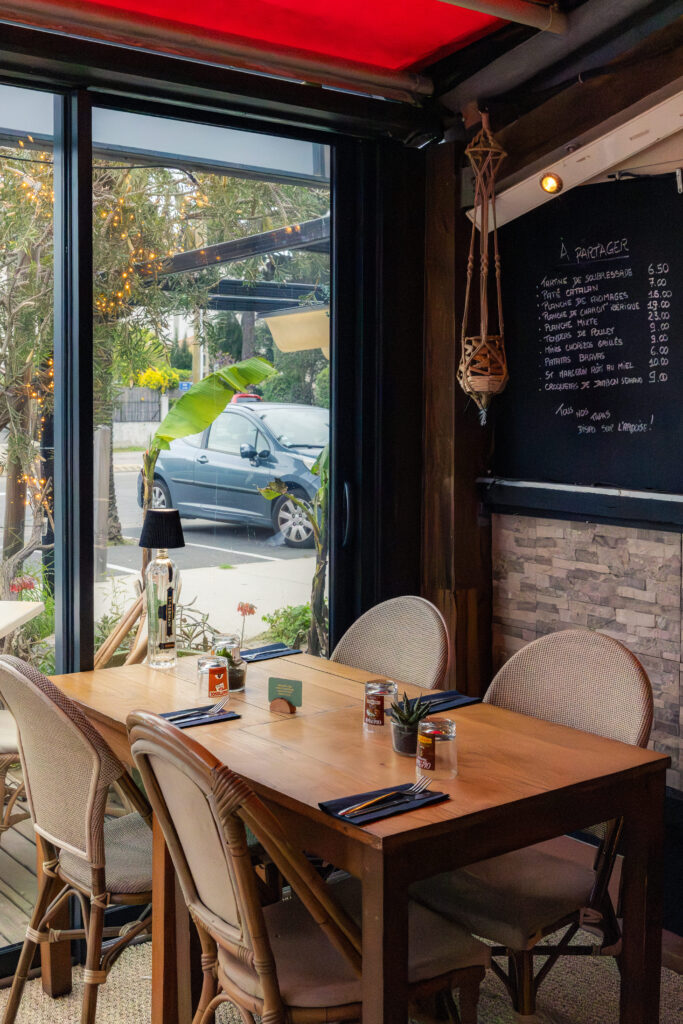 La véranda d'Epicurià à Argeles-sur-Mer