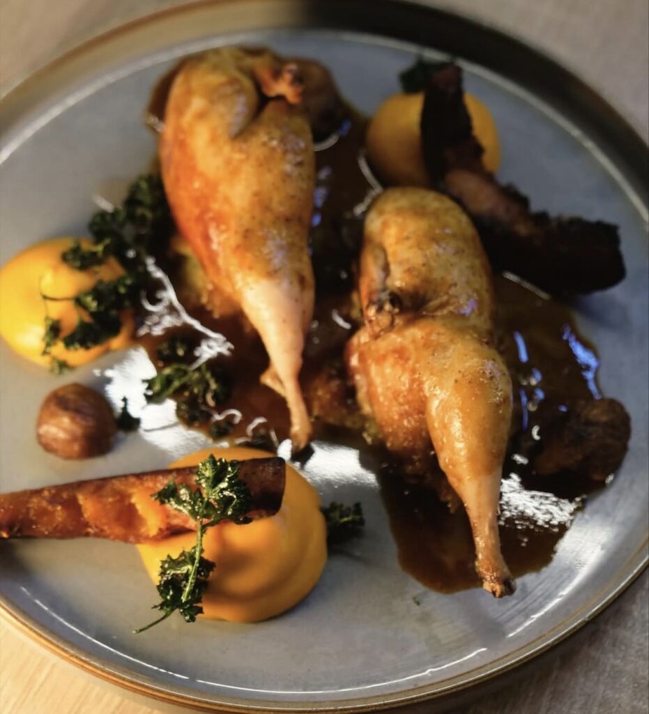 Un plat à la carte au Record à Besançon