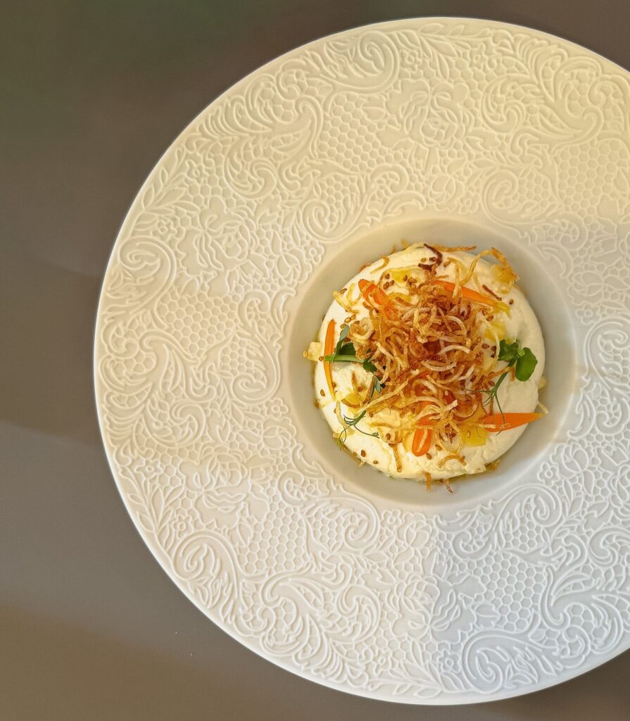 Entrée à la carte au restaurant Prélude à Saint Vit