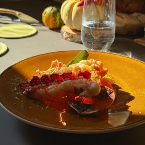 Plat à la carte au restaurant Prélude à Saint Vit