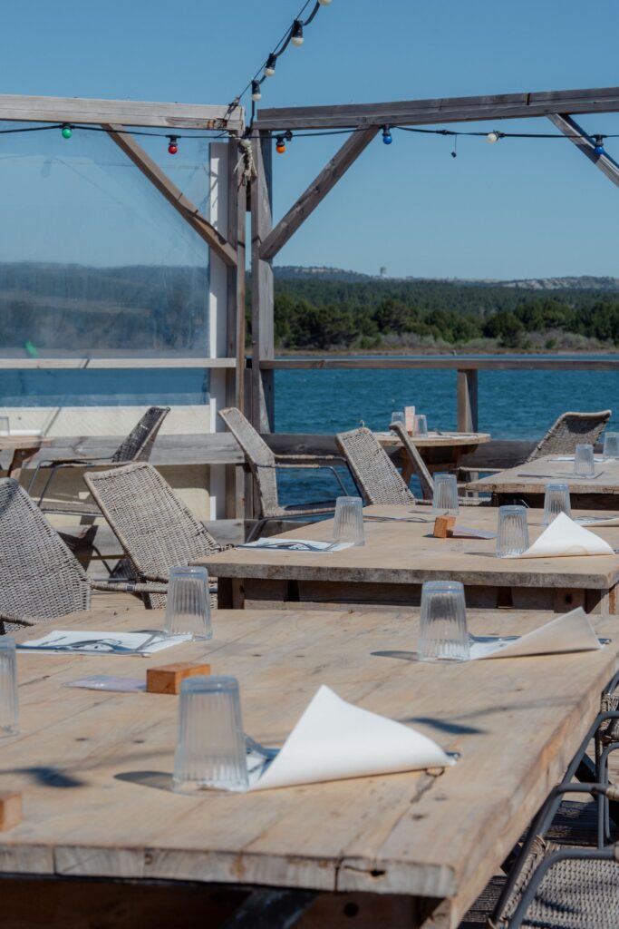 La terrasse du Mamamouchi à Gruissan