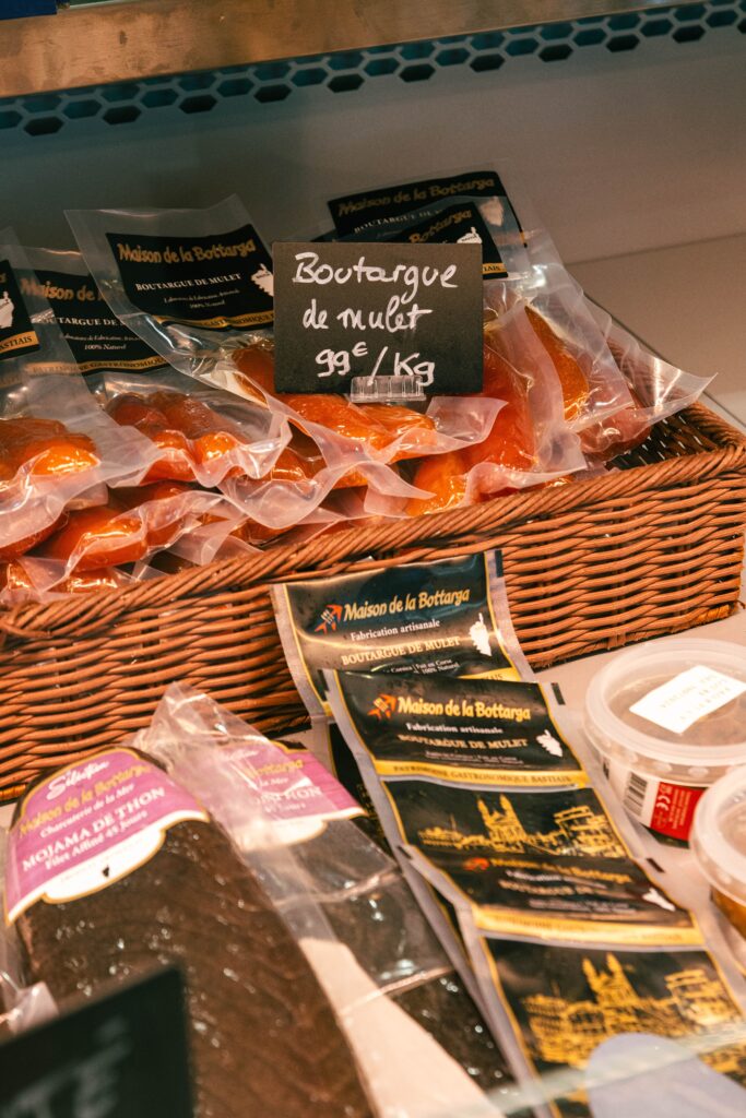 a la bottarga botargue