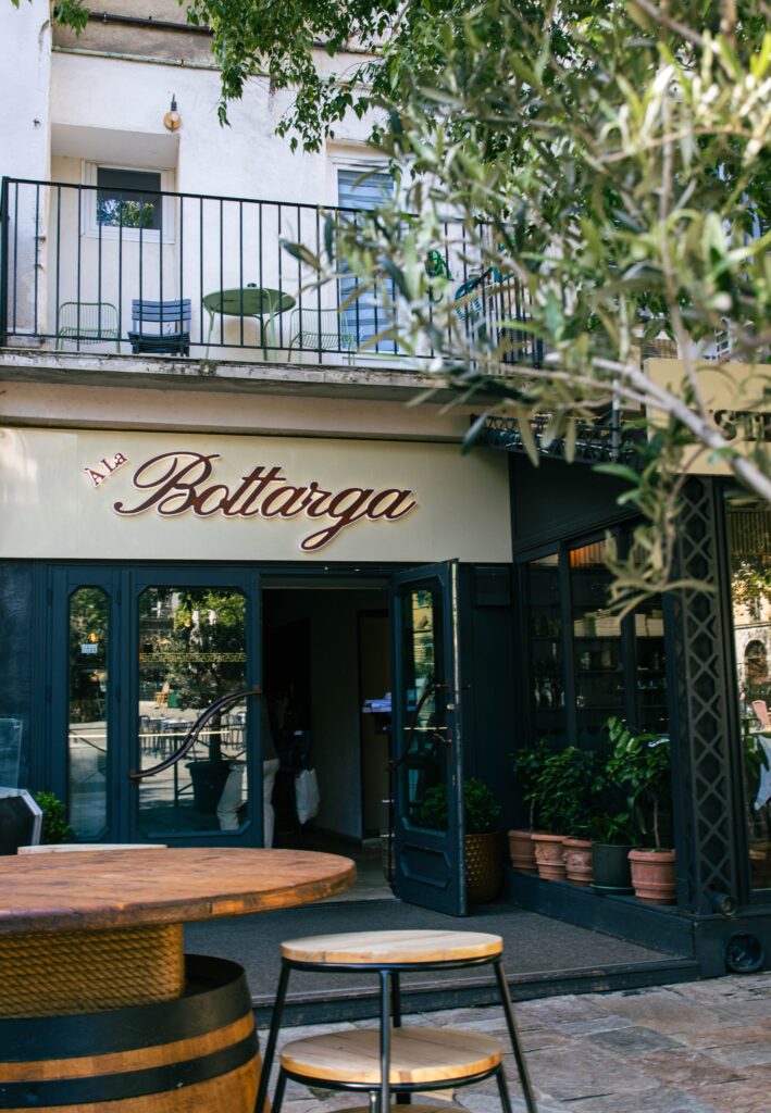 a la bottarga enseigne