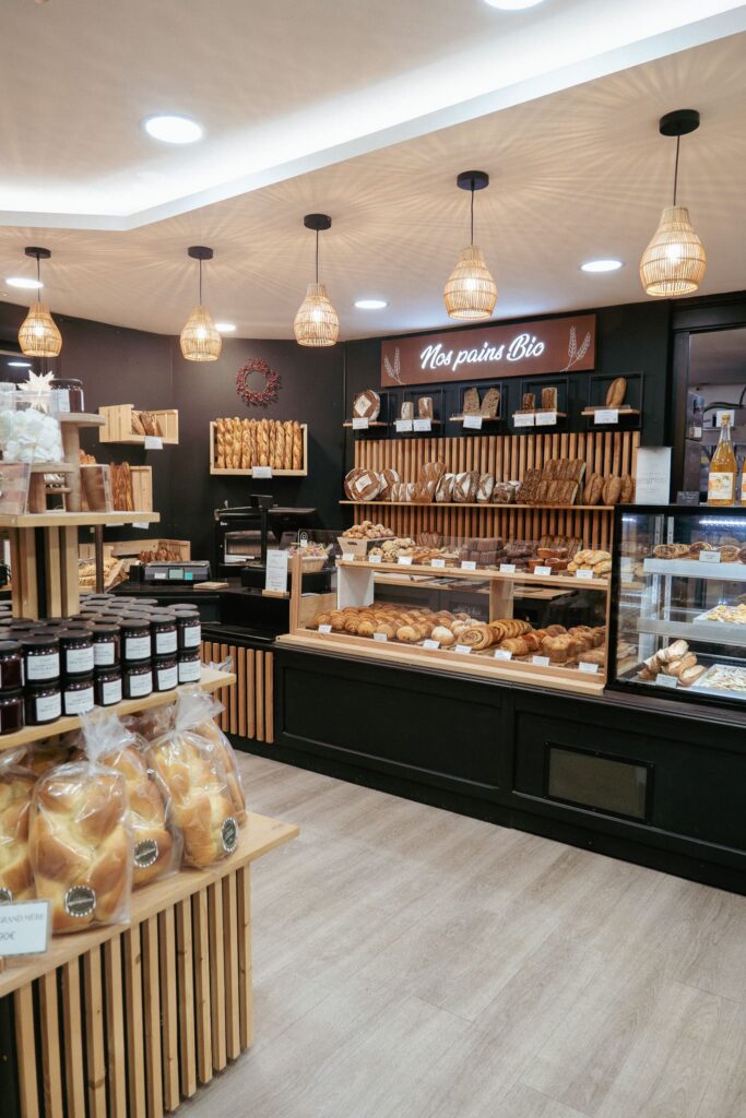 L'intérieur de l'Atelier des Epicuriens près d'Angers