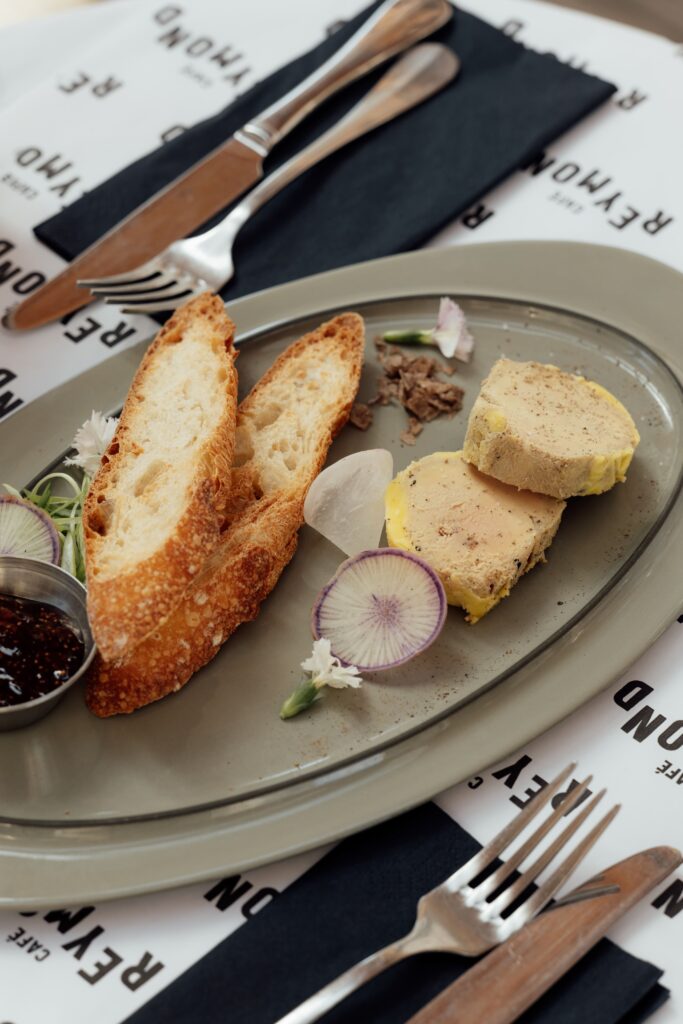 Le fois gras maison de la brasserie Café Reymond à Avignon
