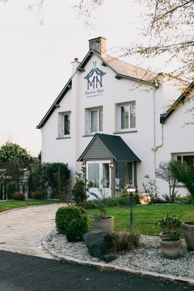 Extérieur du restaurant Maison Nipa à Le Mans