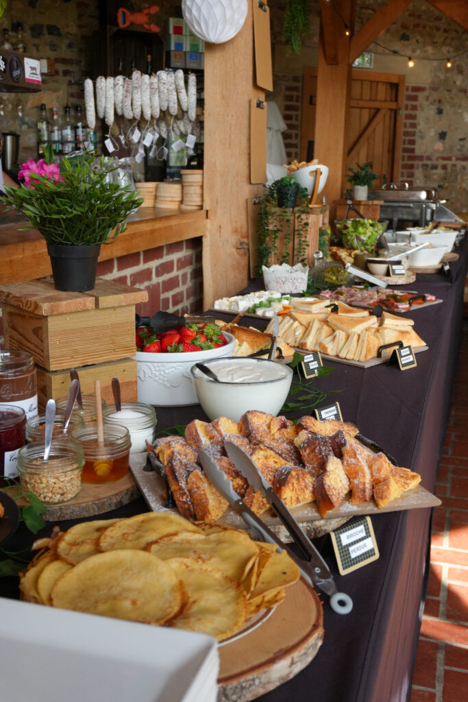 Un brunch de la Guinguette d'Aboun au parc de Rouelles