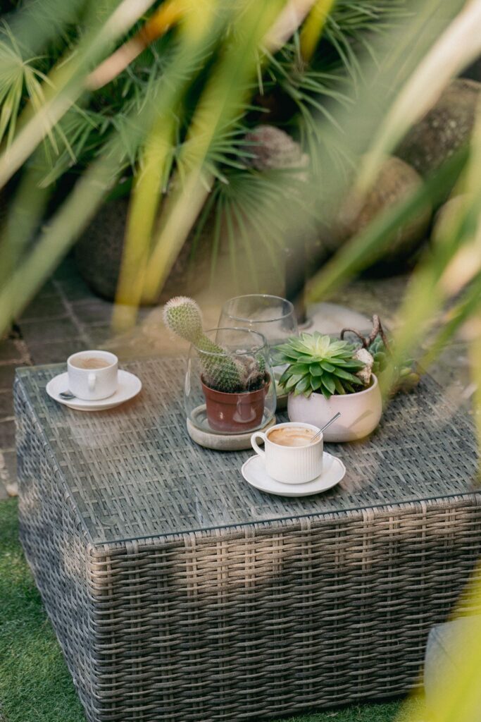 un café à l'hôtel saint pierre à Saumur