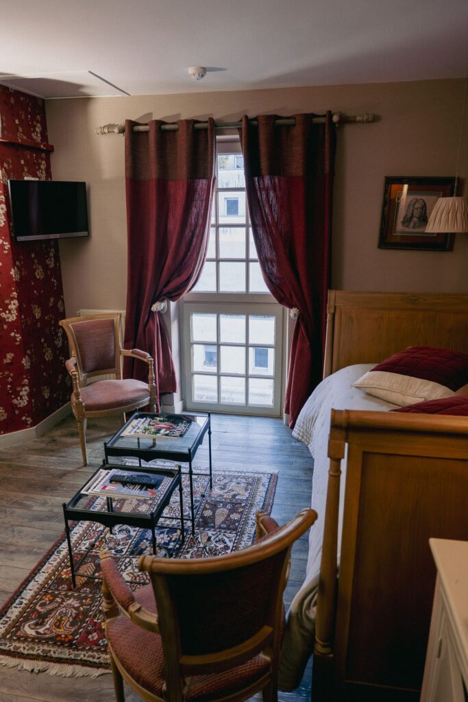 la suite de l'hôtel saint pierre à Saumur