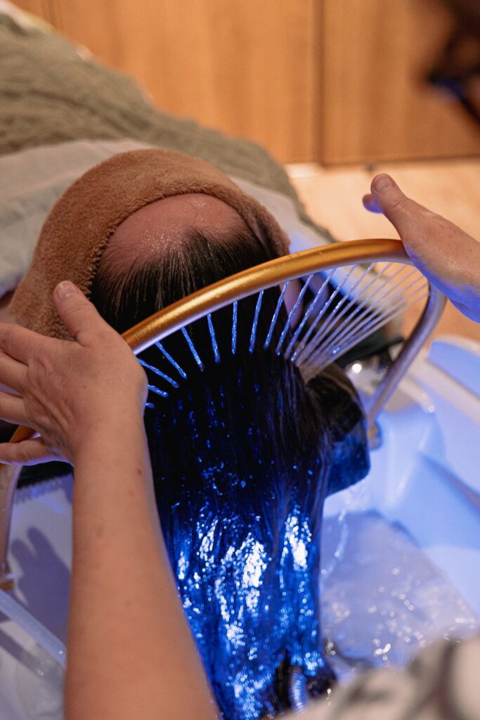 Le headspa à l'institut Au Coeur des Soins à Angers