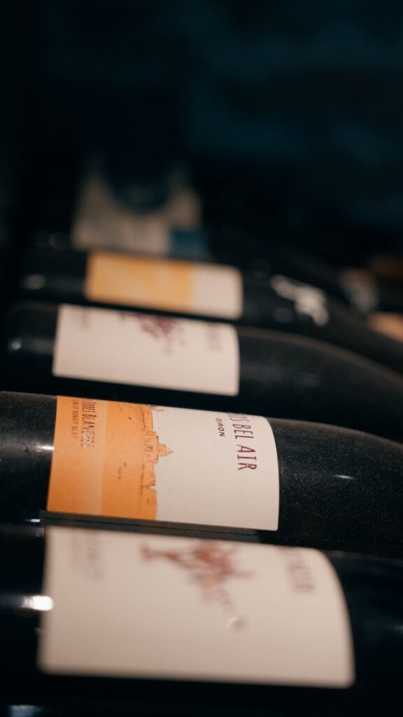 Des bouteilles de la cave Les Enfants de Choeur