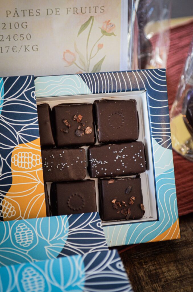 Des pâtes de fruits de la chocolaterie Fèves à Notre-Dame d'Oé