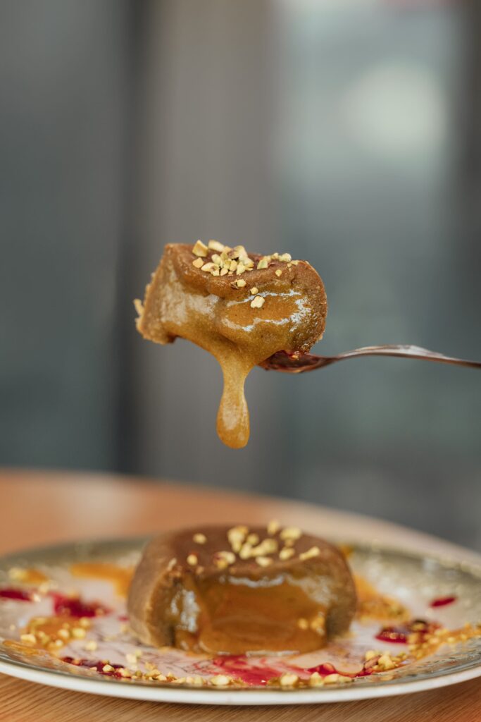 Le coulant à la pistache Relais Des Garrigues