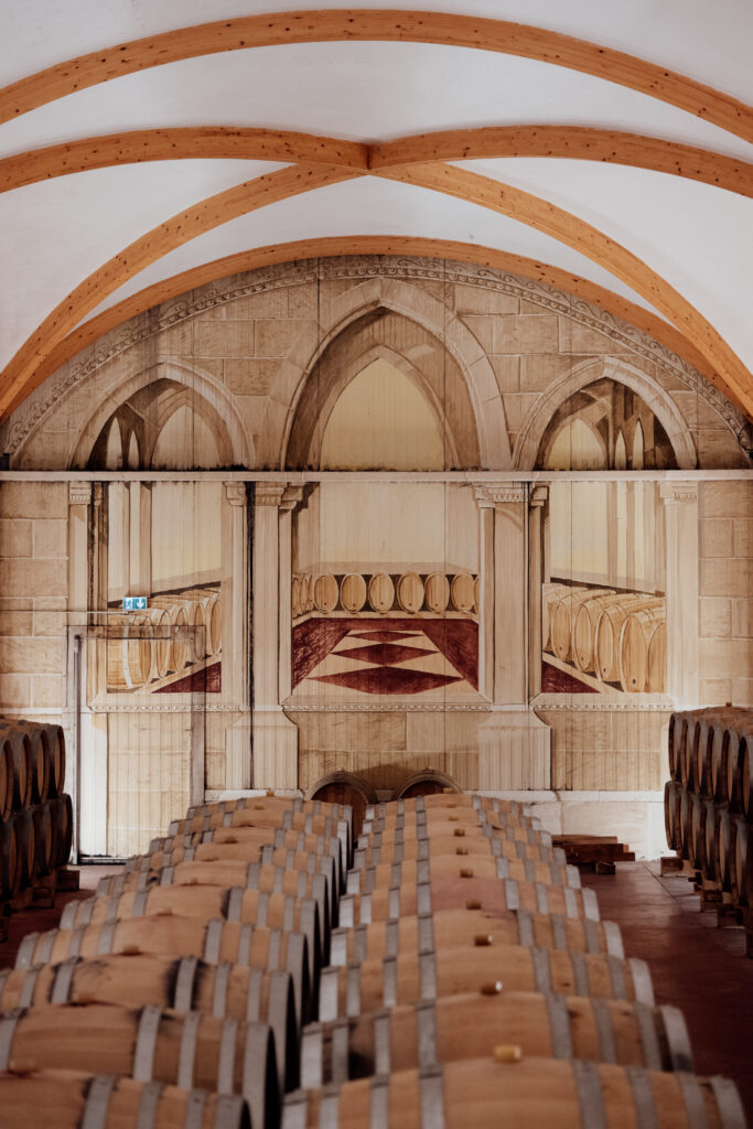 Le chai de Rhonéa à Beaumes-de-Venise