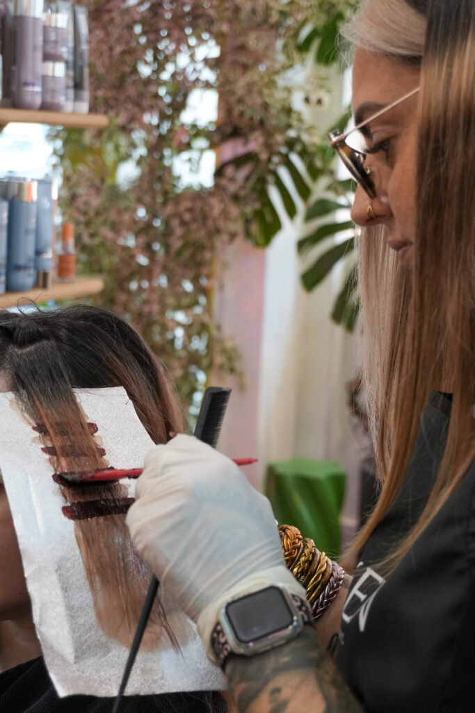 Une couleur du salon Raphaelle au Havre