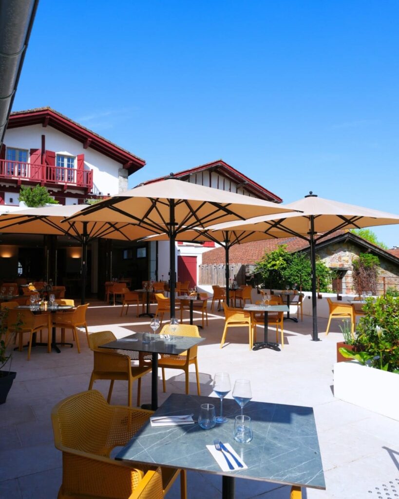 terrasse de maison oppoca à aihnoa