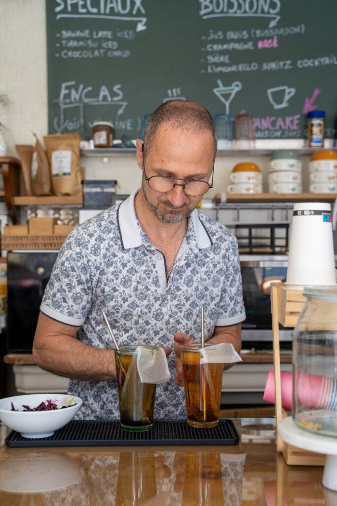 James, fondateur de Fou d'Healthy