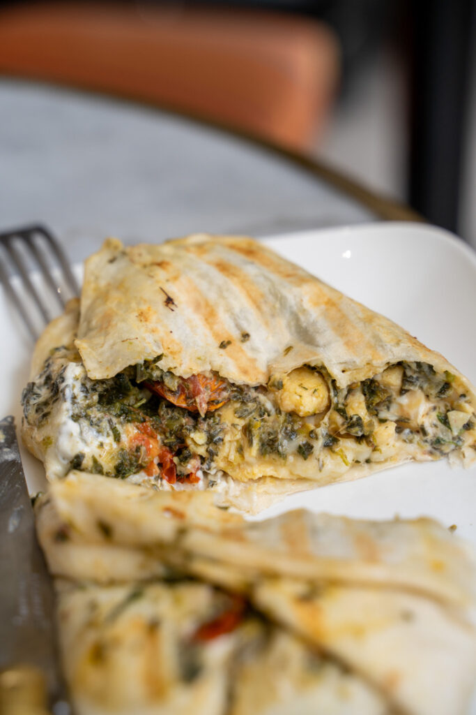 wrap végétarien