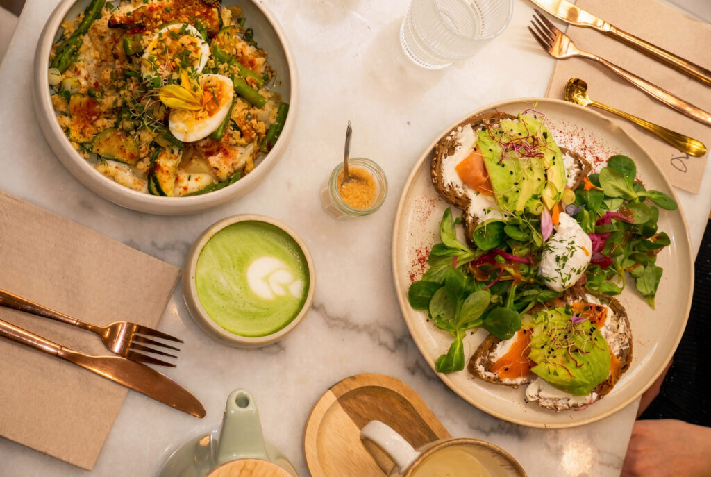 Les plats du brunch chez Apach'