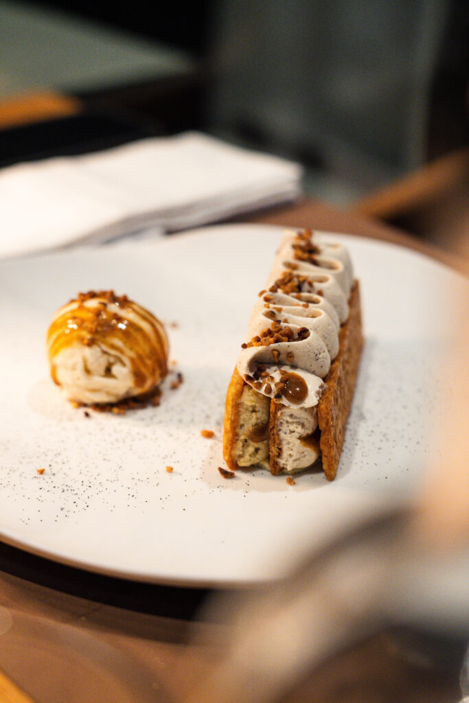 Le dessert vanille du Bistrot à la Mer à Argelès-sur-Mer
