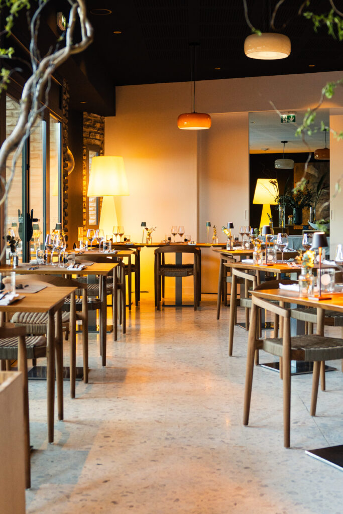 La salle du Bistrot à la Mer à Argelès-sur-Mer