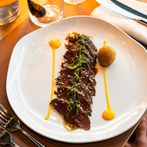 Le tataki du Bistrot à la Mer à Argelès-sur-Mer