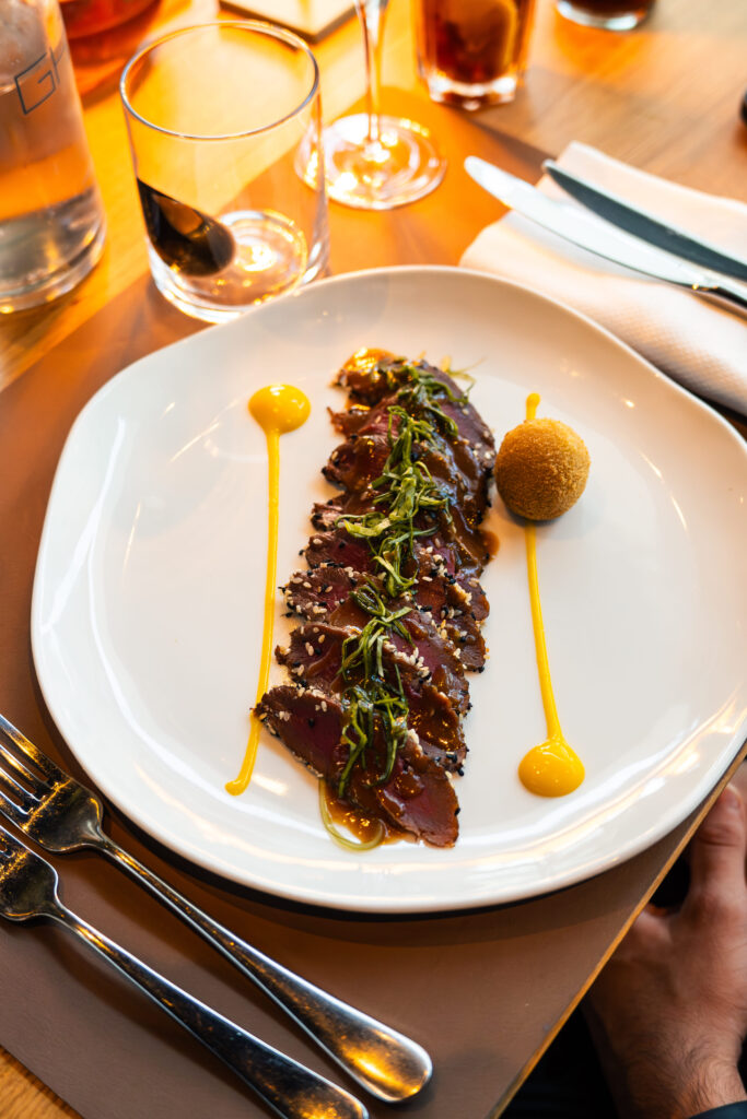 Le tataki du Bistrot à la Mer à Argelès-sur-Mer