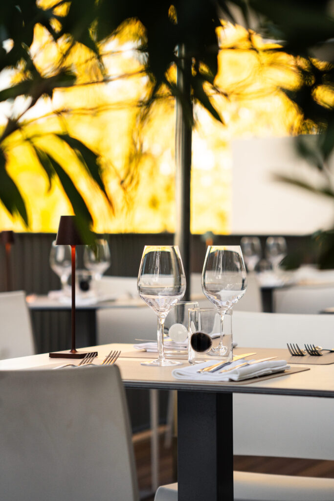 La terrasse du Bistrot à la Mer à Argelès-sur-Mer