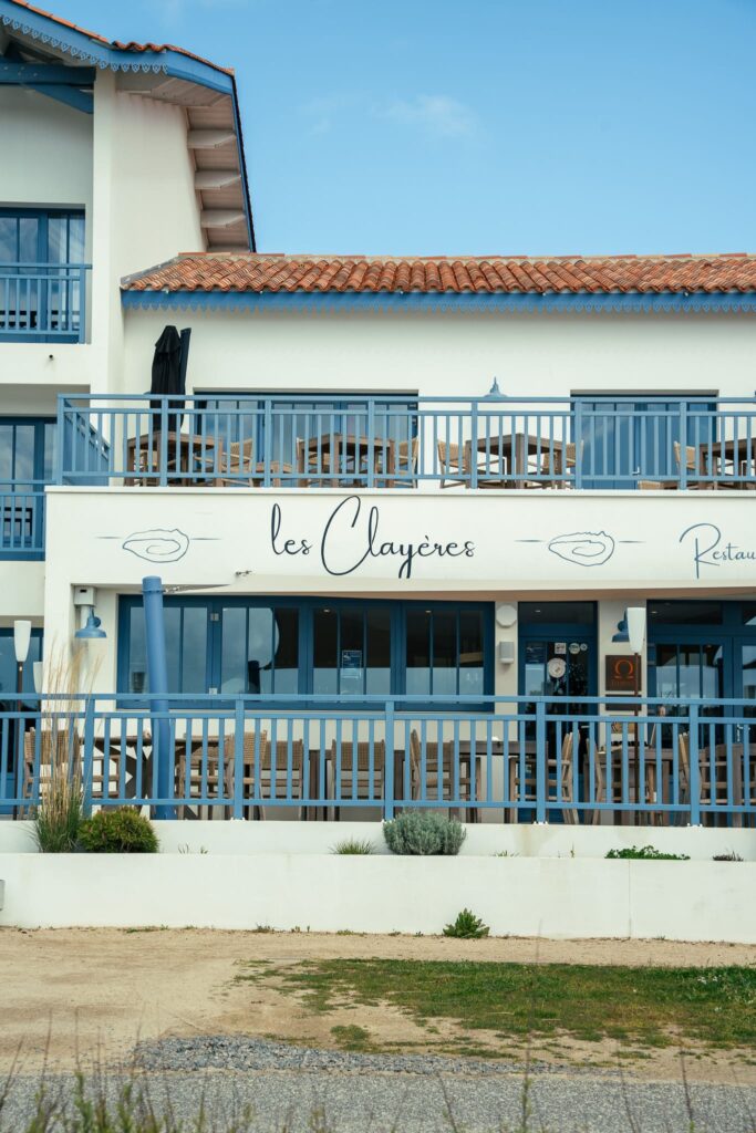 Les Clayères restaurant semi gastronomique à la Guitière