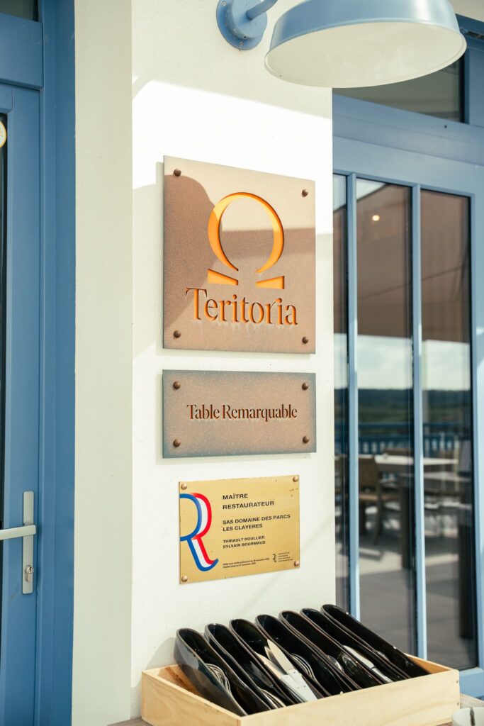 Les Clayères restaurant semi gastronomique à la Guitière