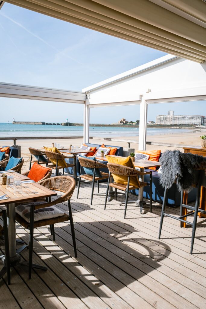 Les Baigneuses restaurant les sables d'Olonne brasserie