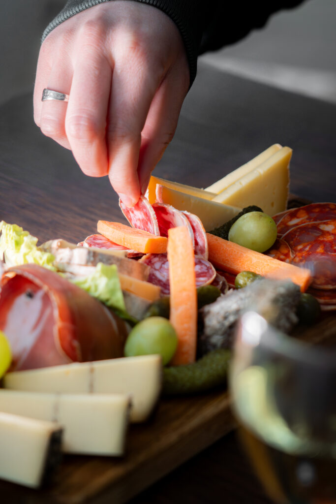 planche charcuterie fromage