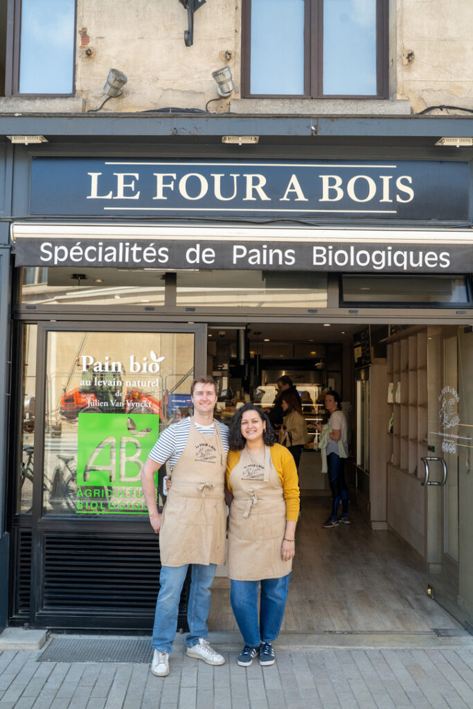Julien & Mathilde, les gérants du Four à Bois rue Chanzy