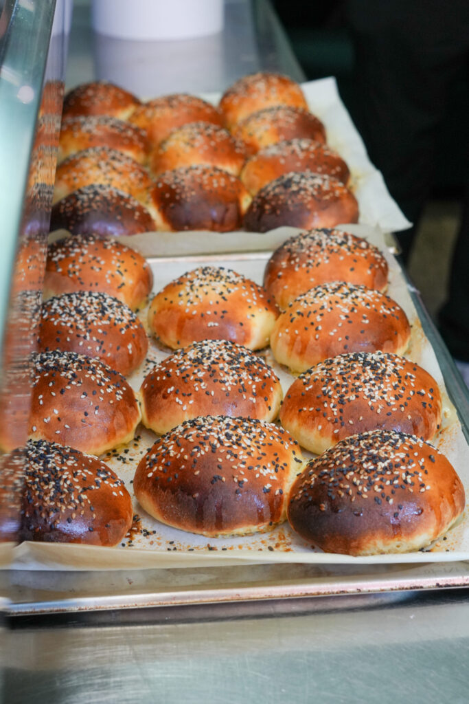 Du pain du restaurant Bibous Burgers au Havre