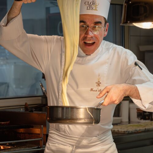 Le chef Franck Séguret du Clos des Lys à Perpignan