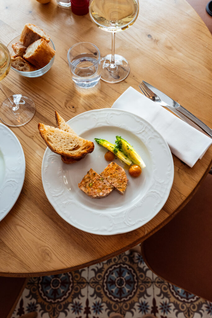 La terrine du grand-père André, un incontournable du restaurant Franchin