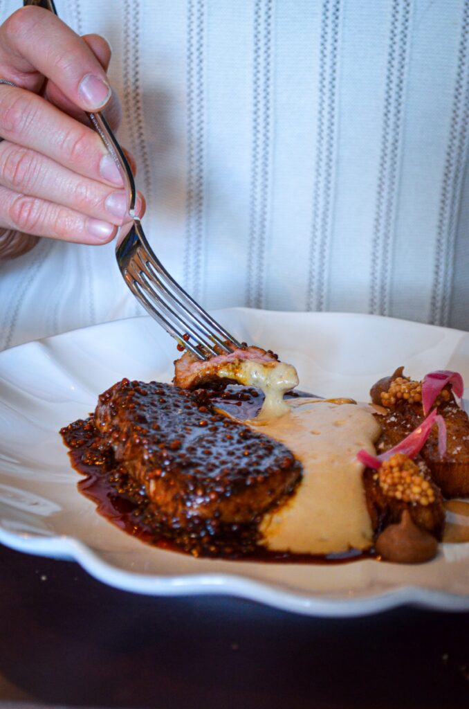 Un plat à base de boeuf du restaurant Inèle à Saint Avertin