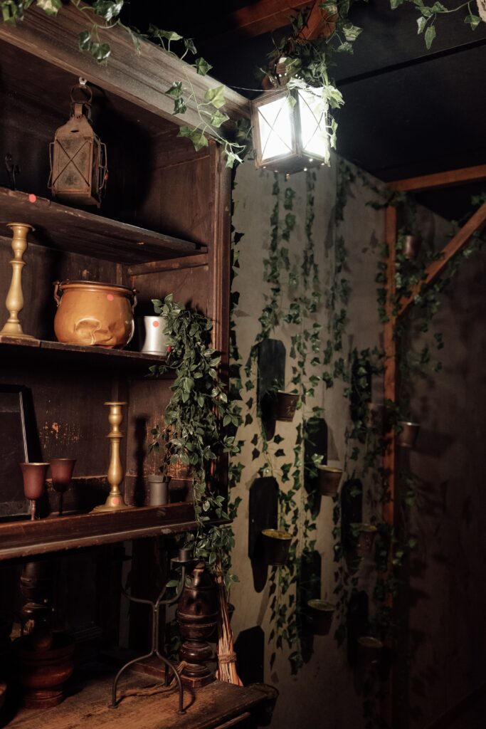 Une des salles sur le thème Harry Potter