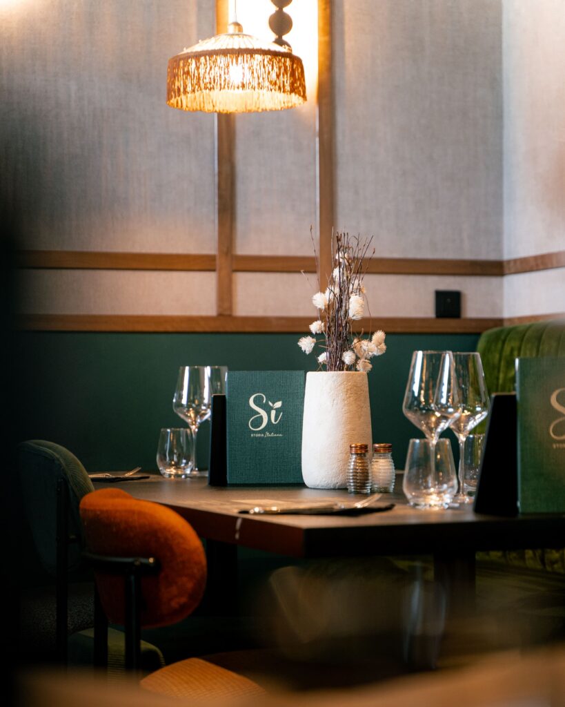 Table à Si Ristorante à Brest