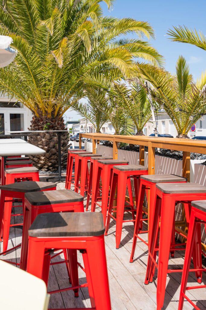 cafe de la plage. Restaurant au Pouliguen