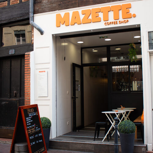 facade extérieur et terrasse mazette toulouse