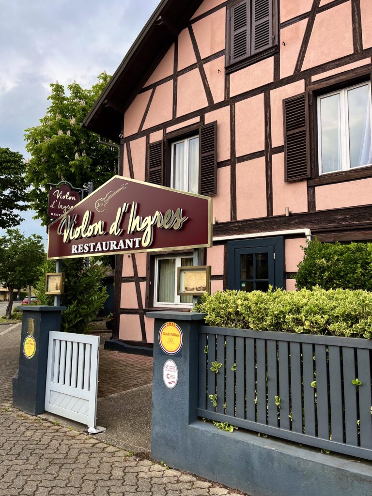 restaurant extérieur violon d'ingres strasbourg