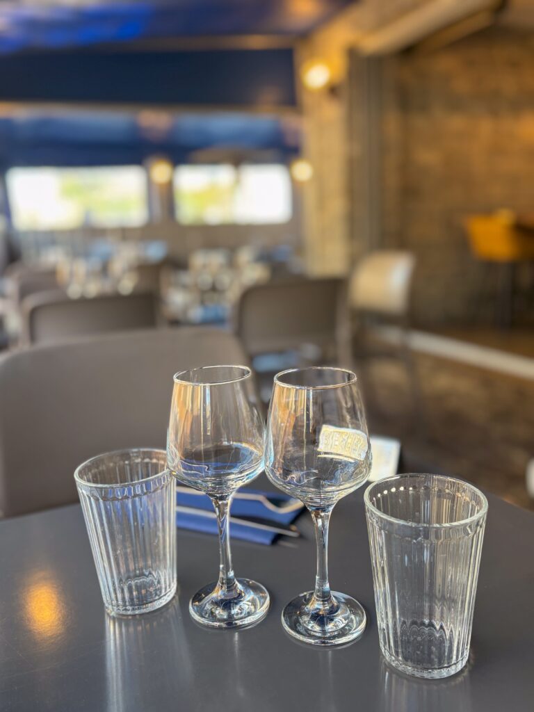 Le panier du pecheur verres