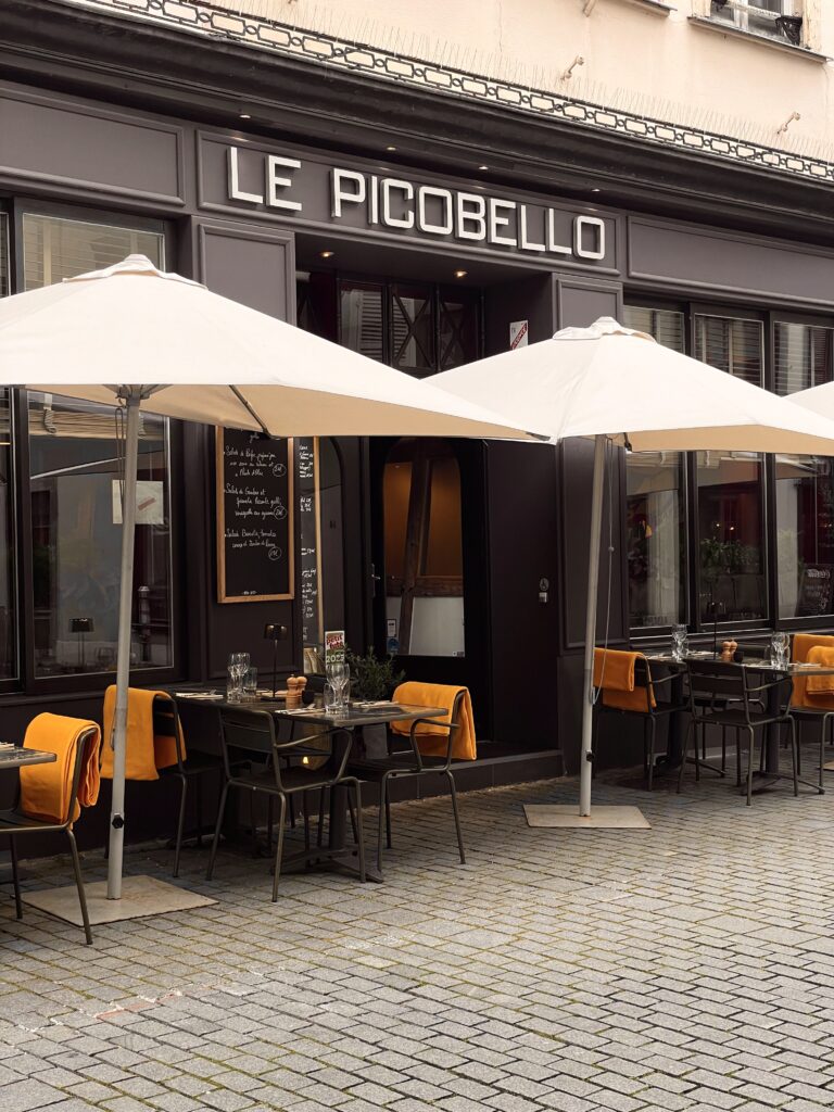 Terrasse restaurant Picobello à Strasbourg