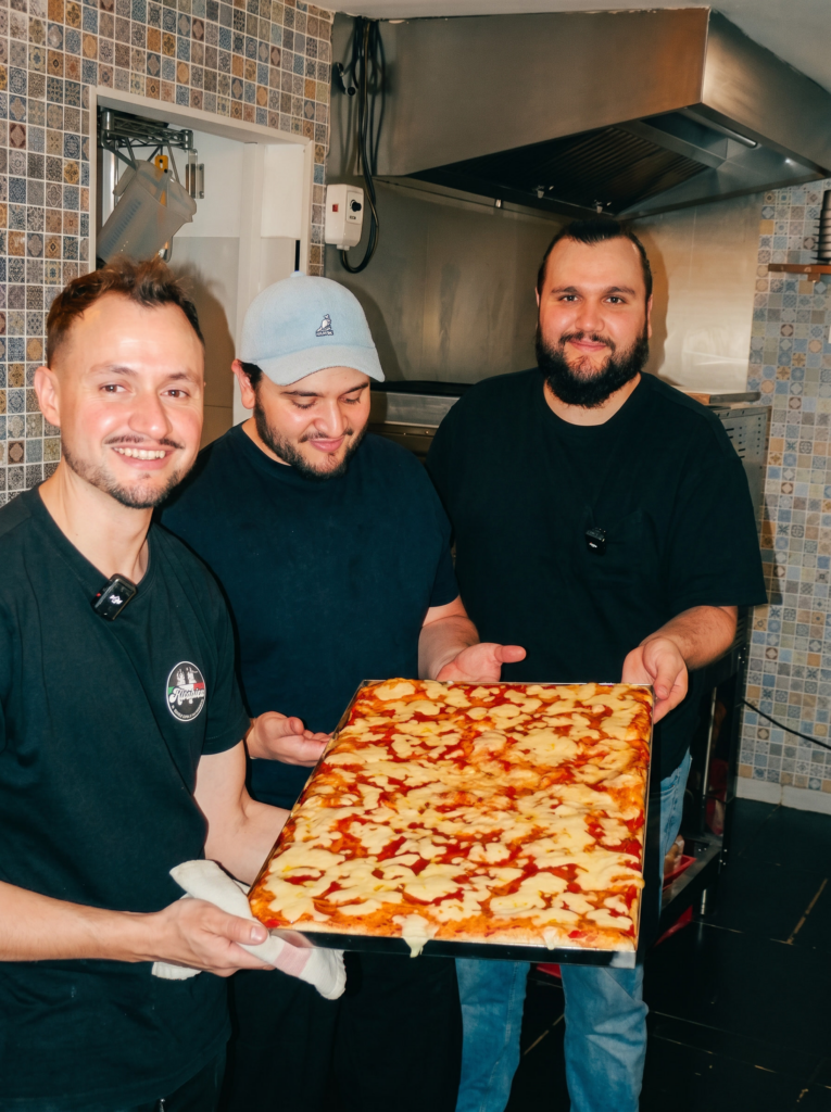 Les 3 frères à l'origine du restaurant Allegria
